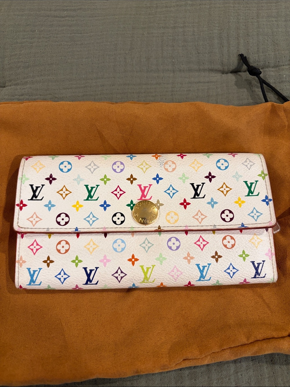 Pre-loved Women's Louis Vuitton x Takashi Murakami Wallet